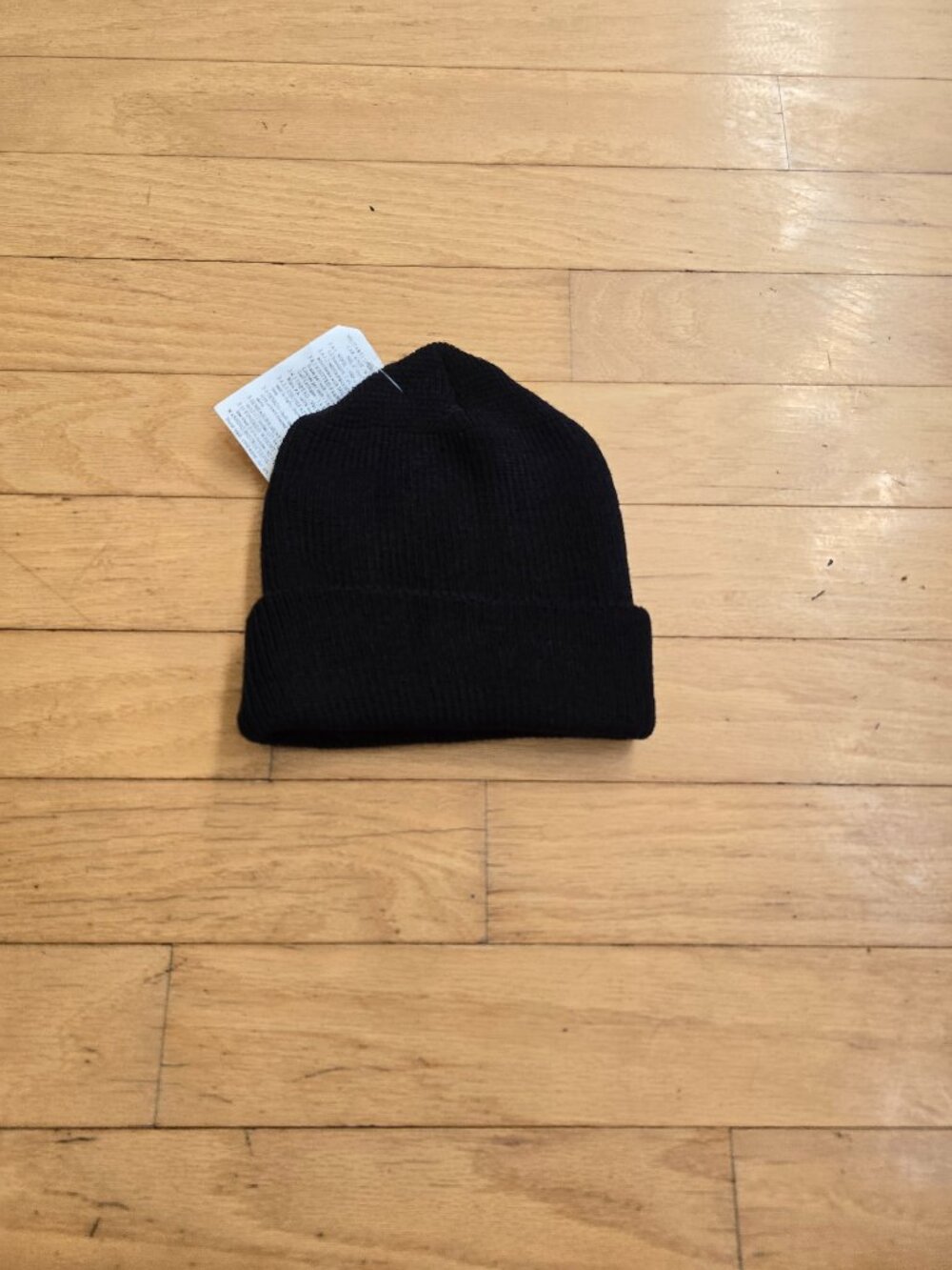 US Military Spec Black 100% Wool Made in USA Watch Cap Beanie